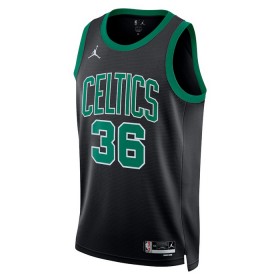 Män Boston Celtics Tröja Marcus Smart 36 Jordan 2022-23 Statement Edition Grön Swingman